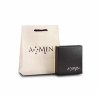 Collar Amen Mujer Amore in Plata Cubic Zirconia CLPQURR - CLPQURR